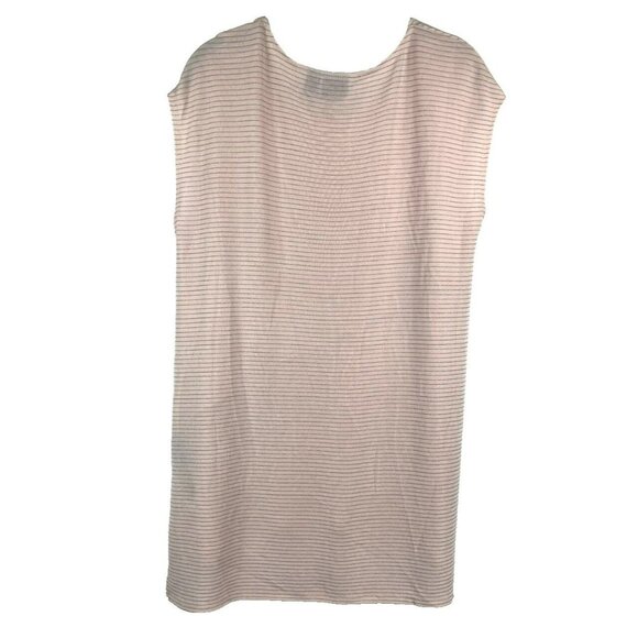Chicos Travelers Womens Top Size 1 US M Pink Asymmetrical Tunic Sleeveless - Picture 4 of 7